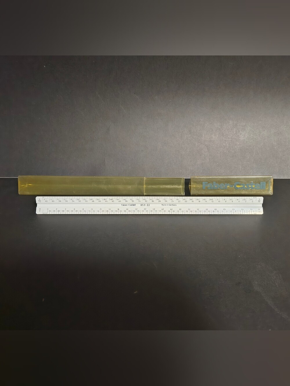Vintage Faber-Castell Ruler 853-Z2 Ruler Drafting Made in Germany